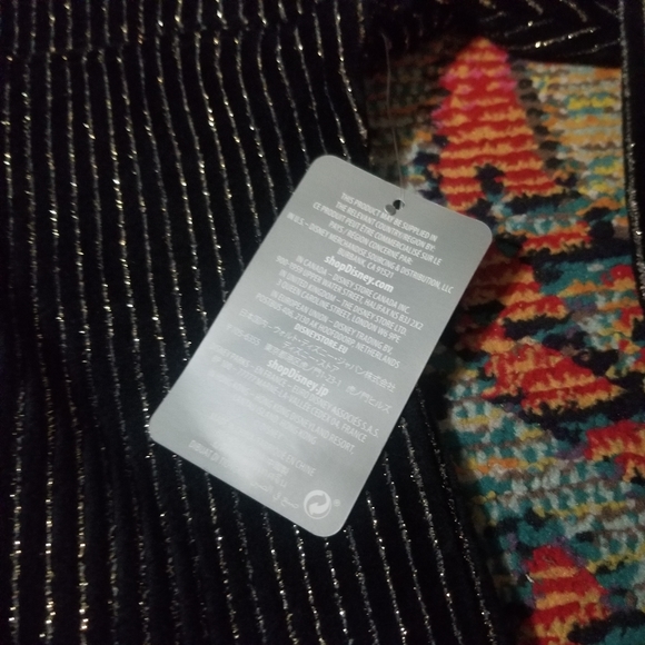 Disney WDW 50th Anniversary Luxe Spirt Jersey Black Corduroy Hooded - Picture 5 of 6